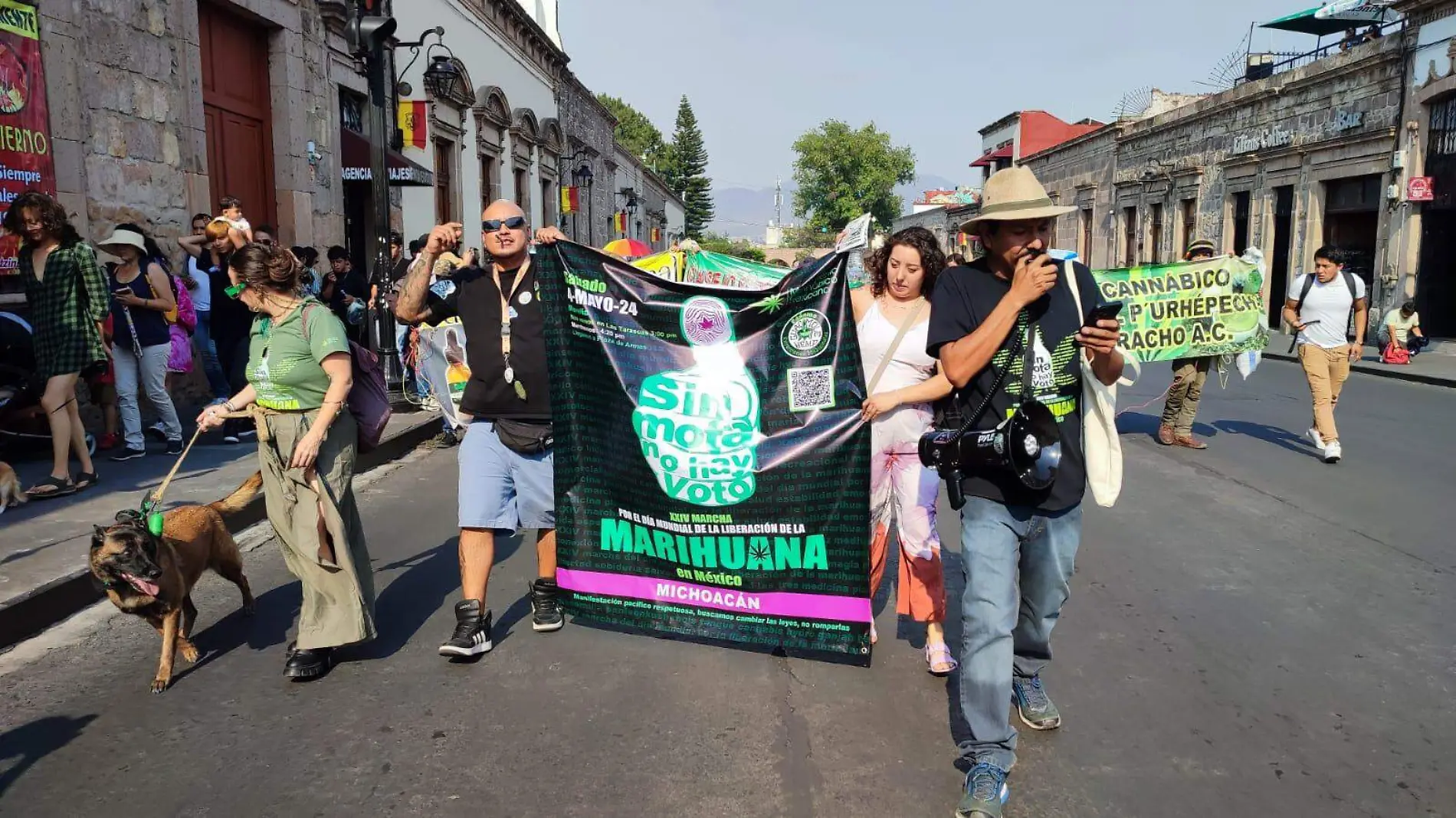 Marcha por concientización de la marihuana